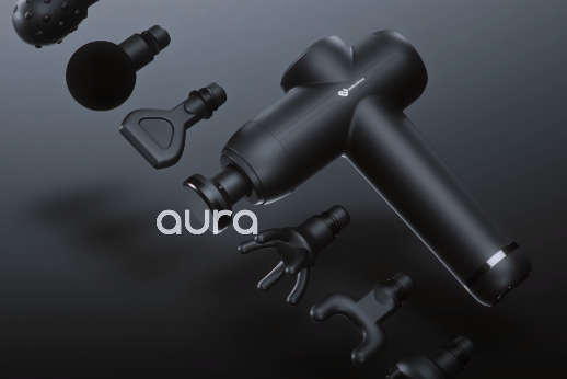 aura revive heated deep muscle pain relief device