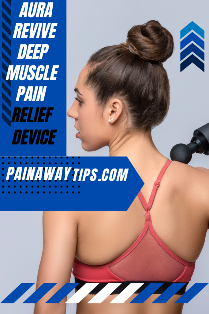 aura revive heated deep muscle pain relief device