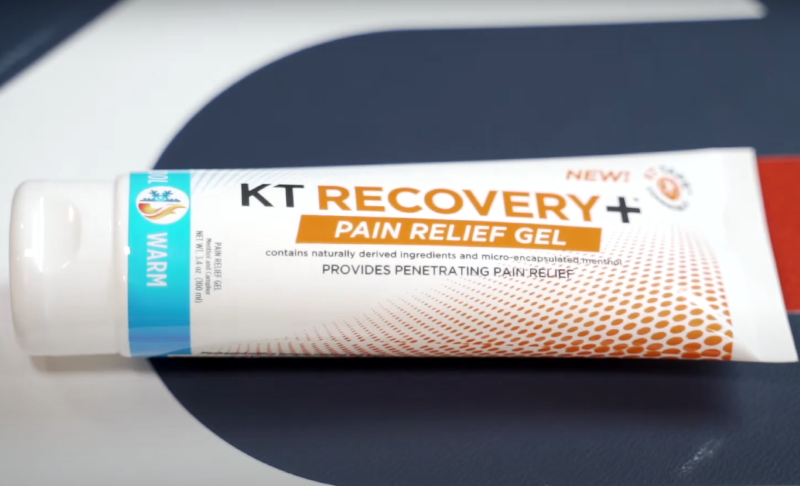 kt recovery+ pain relief gel